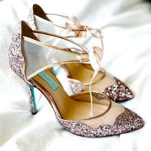 Blue by Betsey Johnson - SB Stella Champagne Glitter